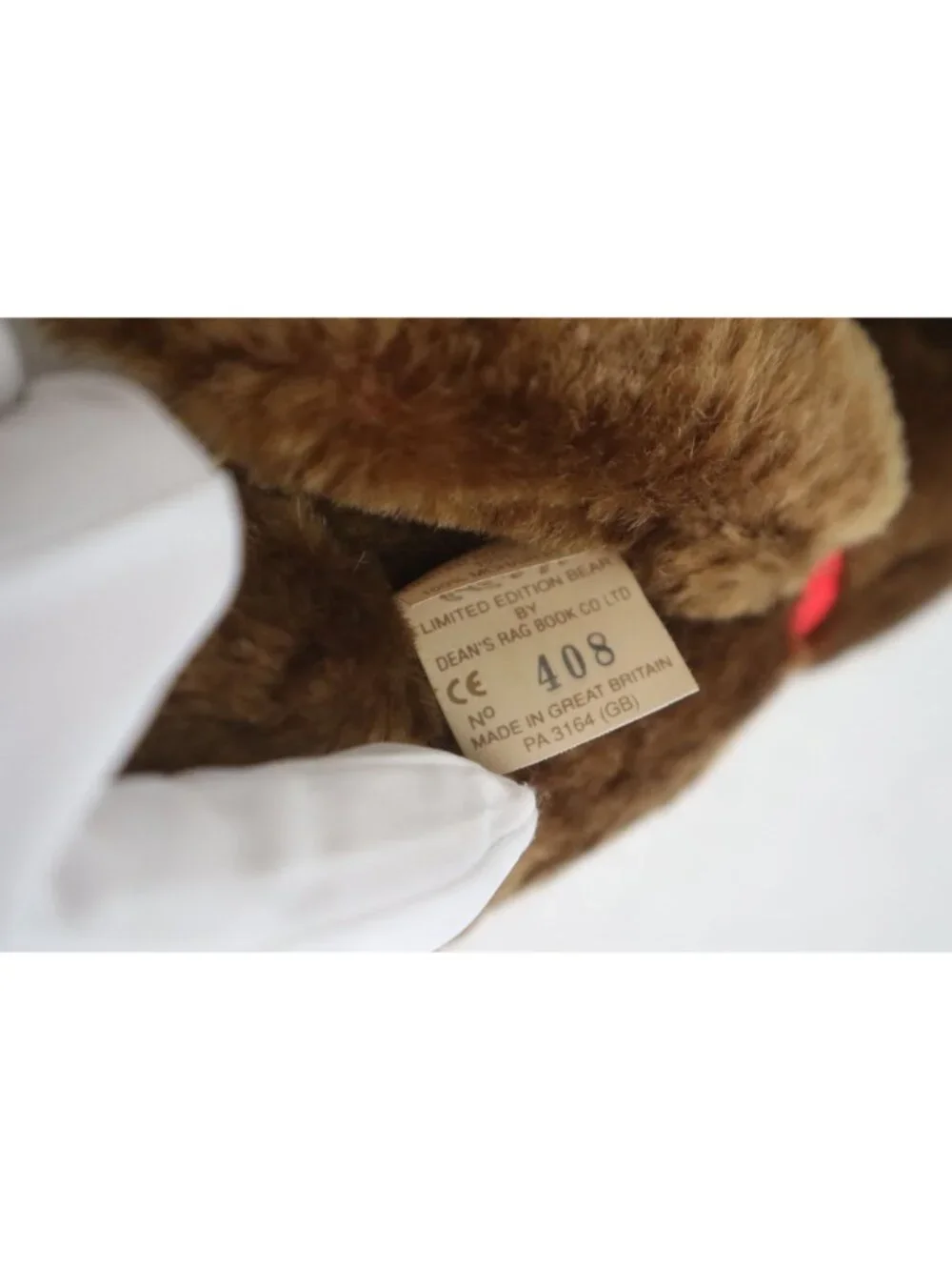Vintage Dean's Rag Book Limited Edition Luke Teddy Bear | Fully Jointed Mohair